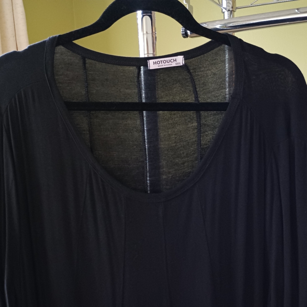 Nice simple black jersey dress
